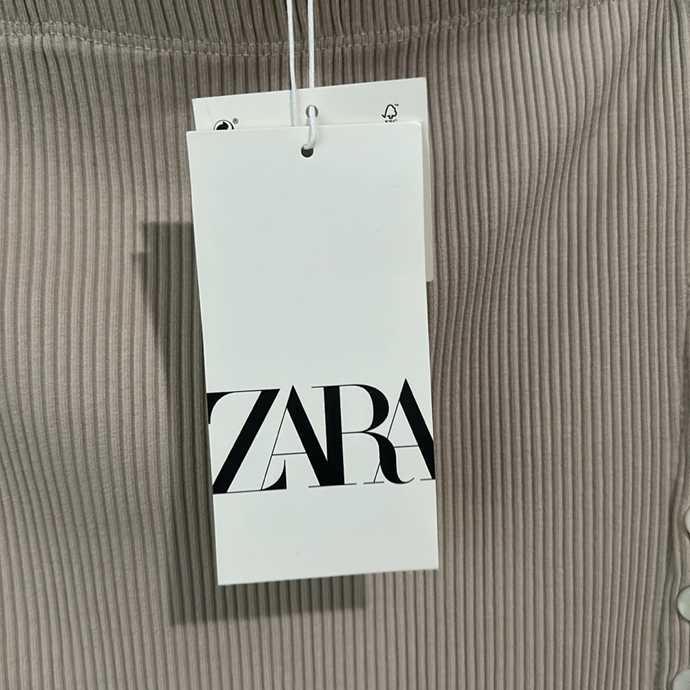 Zara Side Button Slit Skirt - Picture 5 of 6